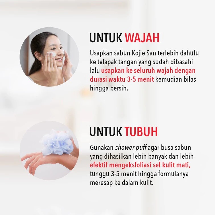 Sabun Kojie San - Kojic Acid Travel Pack 30gr x 4pcs