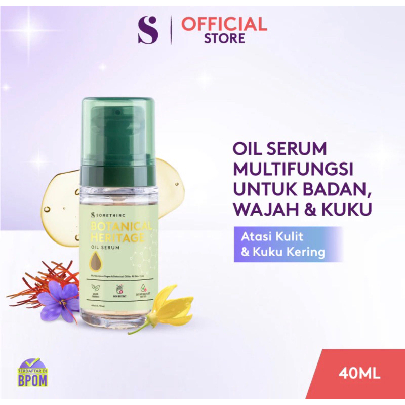 Somethinc Botanical Heritage Oil Serum 40ml *