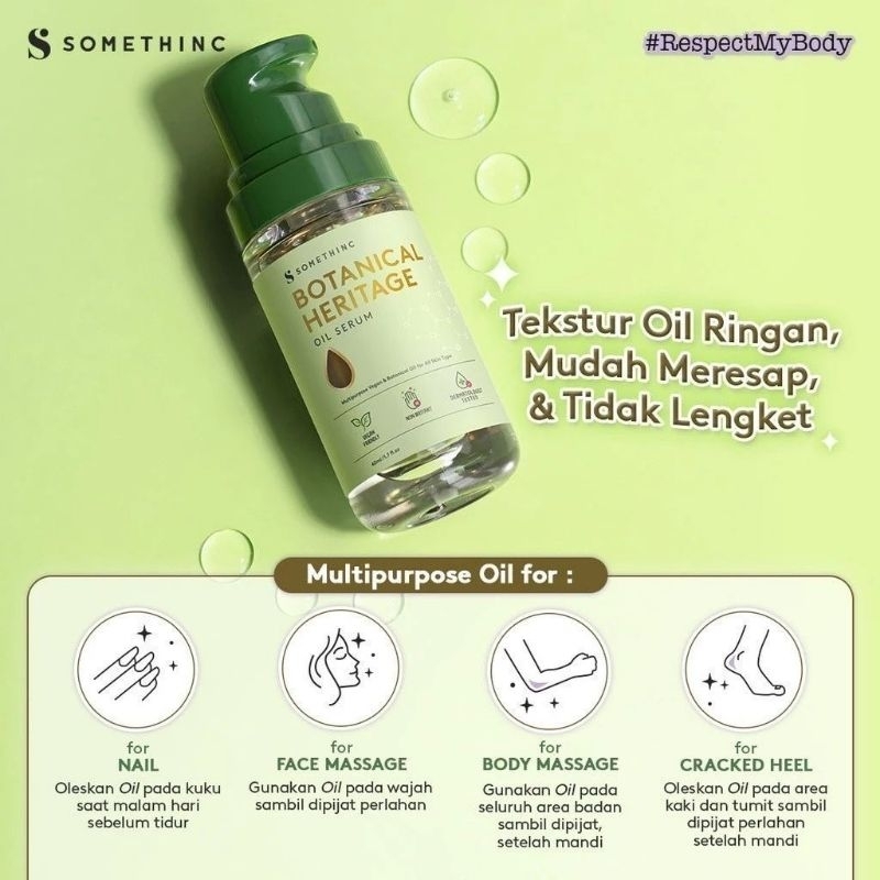 Somethinc Botanical Heritage Oil Serum 40ml *
