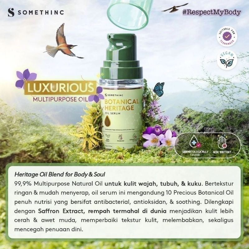 Somethinc Botanical Heritage Oil Serum 40ml *