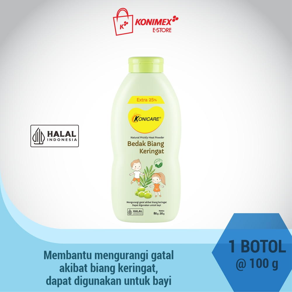 Konicare Bedak Biang Keringat 100gr (80+20) Konicare Bedak Biang Keringat 100gr (80+20)