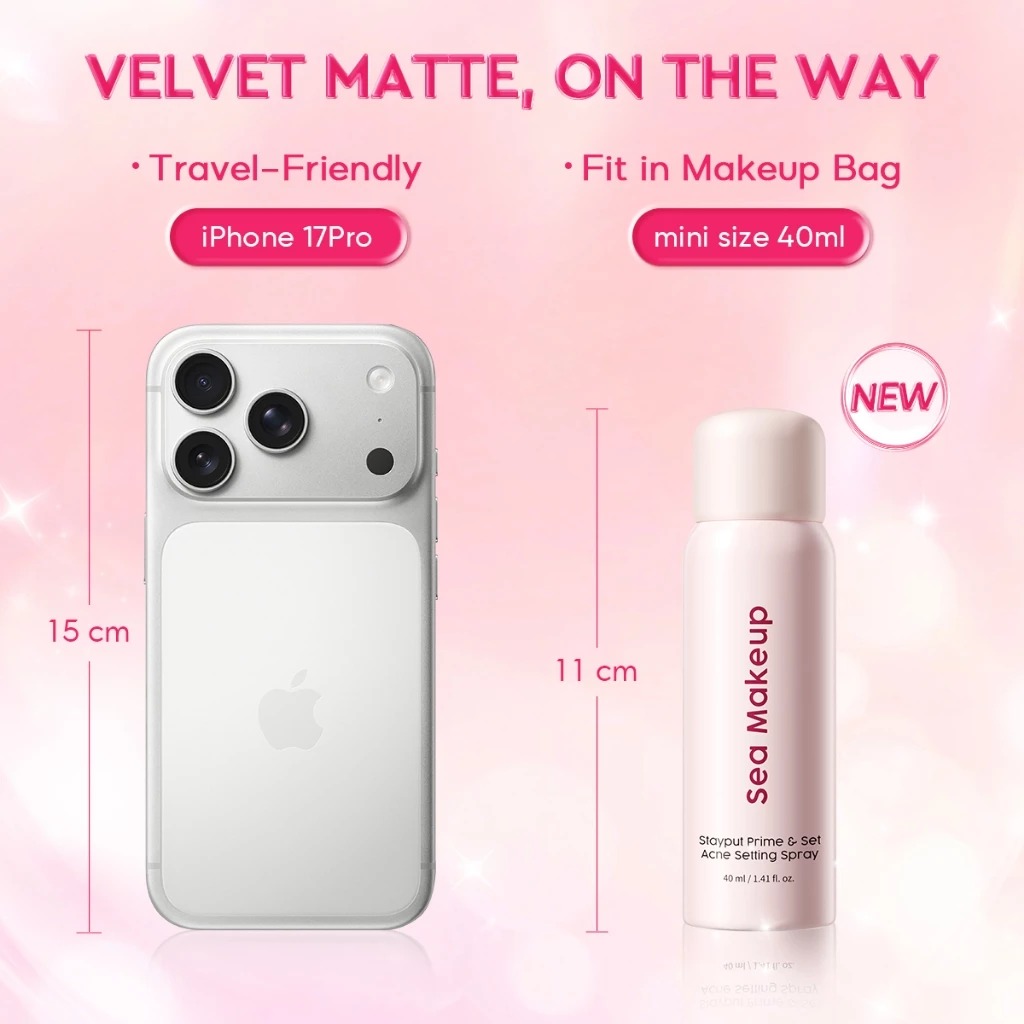 Sea Makeup Stayput Prime & Set Acne Setting Spray 40ml