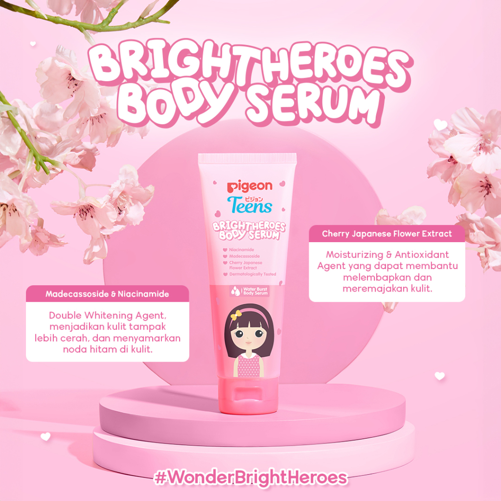 Pigeon Teens Body Serum 100ml - Bright Heroes