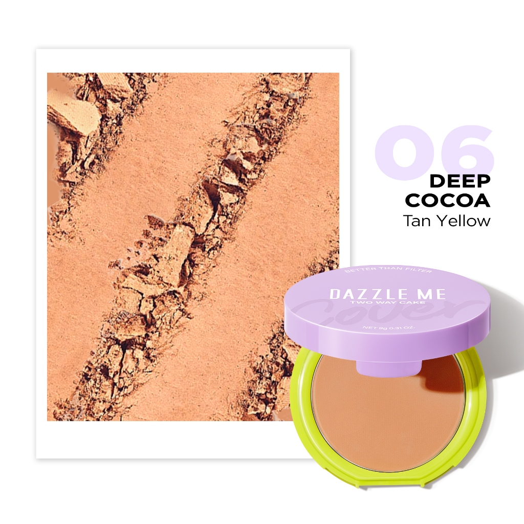 DAZZLE Me Better Than Filter Two Way Cake - W06 Deep Cocoa