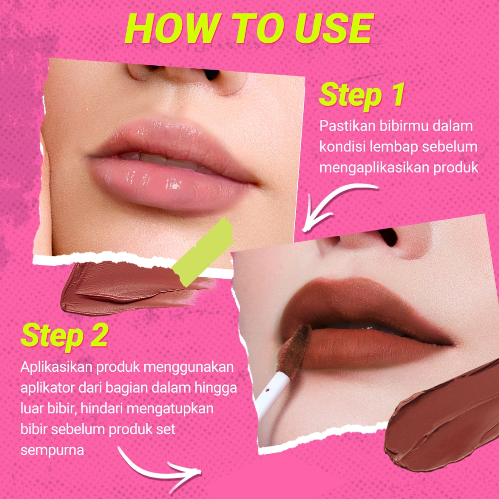 DAZZLE ME Ink-Matte Lip Cream - P04 Wonder-Ink