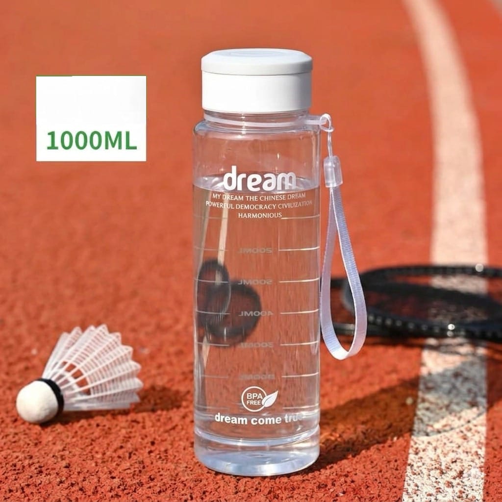 Botol Dream 1000ml - PUTIH (Botol Minum Besar)