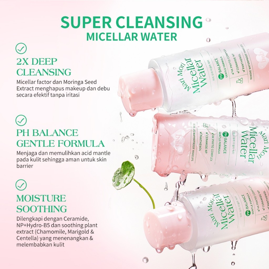 BNB Barenbliss Mari Mori Micellar Water 50ml BNB Barenbliss Mari Mori Micellar Water 50ml