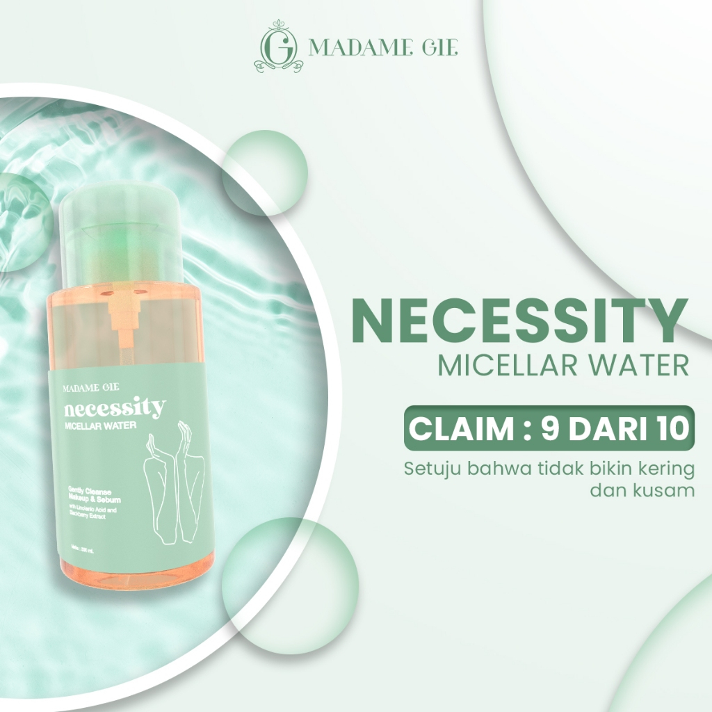 Madame Gie Necessity Micellar Water 300ml Madame Gie Necessity Micellar Water 300ml