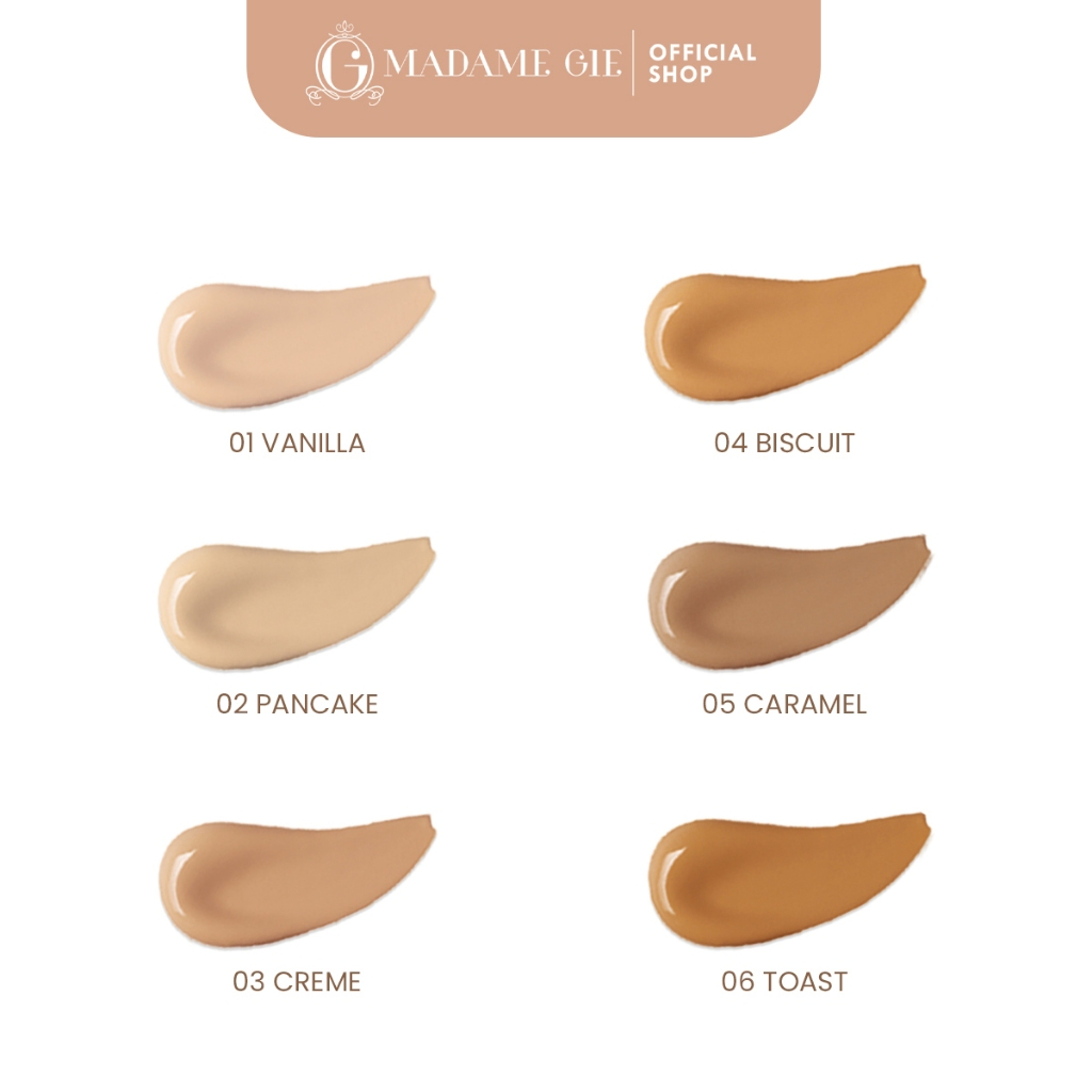 Madame Gie No Limatte Cushion - 05 Caramel