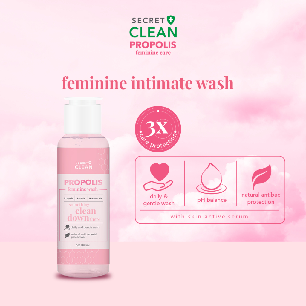 Secret Clean Propolis Feminine Wash 100ml Secret Clean Propolis Feminine Wash 100ml