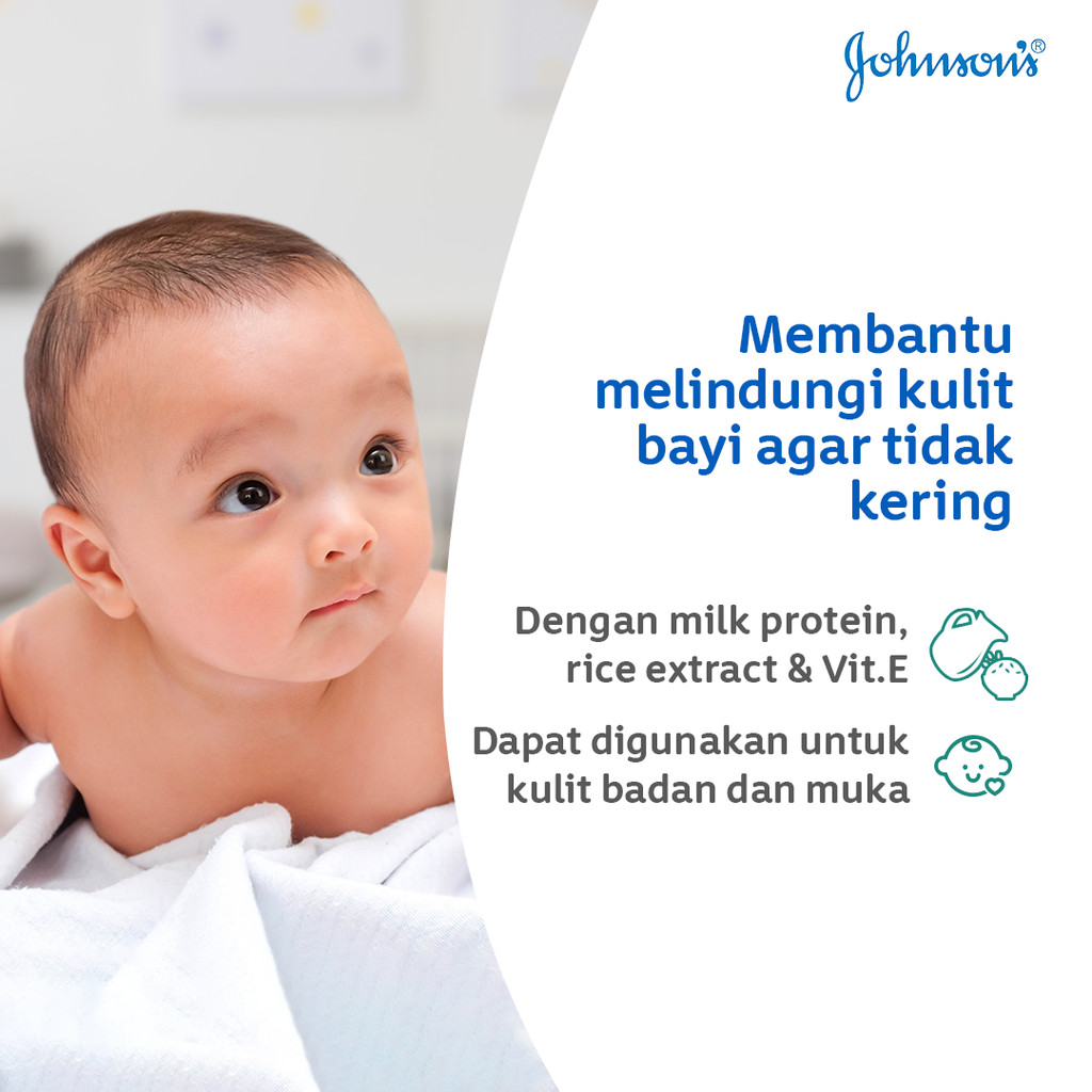 Johnsons Baby Cream Milk Rice 50gr Johnsons Baby Cream Milk Rice 50gr