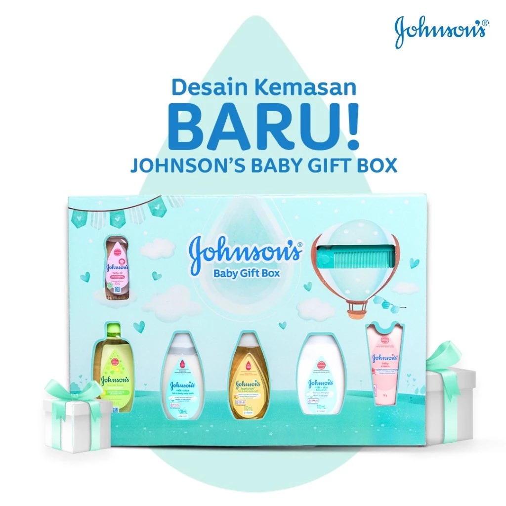 Johnsons Baby Gift Box (Starter Kit Set)