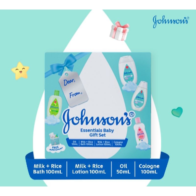 Johnsons Baby Essential Gift Set Johnsons Baby Essential Gift Set