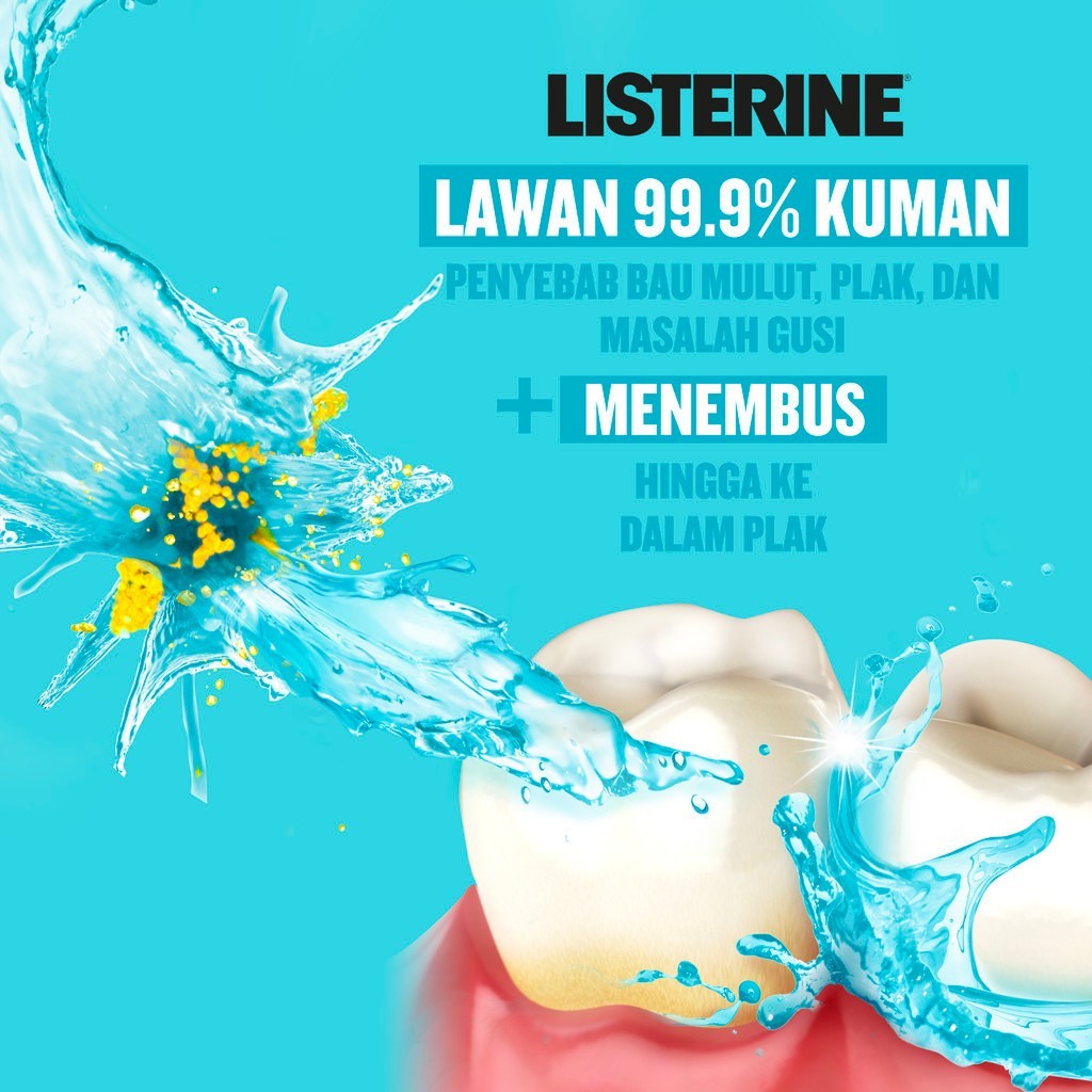 Listerine Antiseptic Mouthwash - Coolmint 500ml
