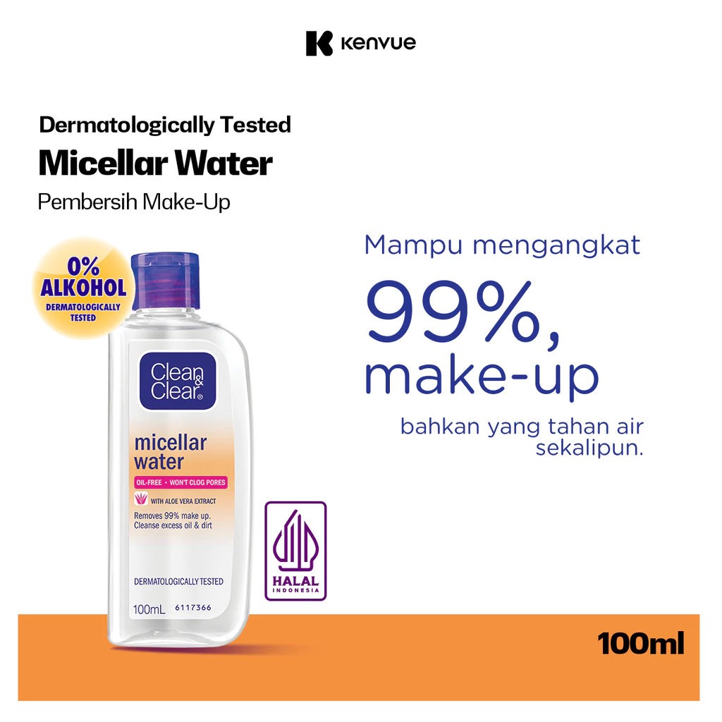 Clean & Clear Micellar Water 100ml Clean & Clear Micellar Water 100ml