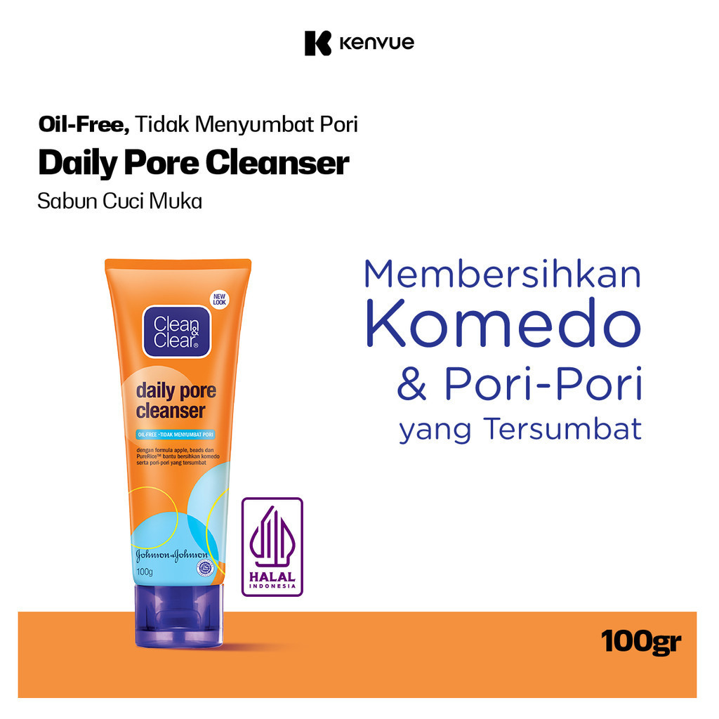 Clean & Clear Cleanser - Daily Pore 100gr Clean & Clear Cleanser - Daily Pore 100gr
