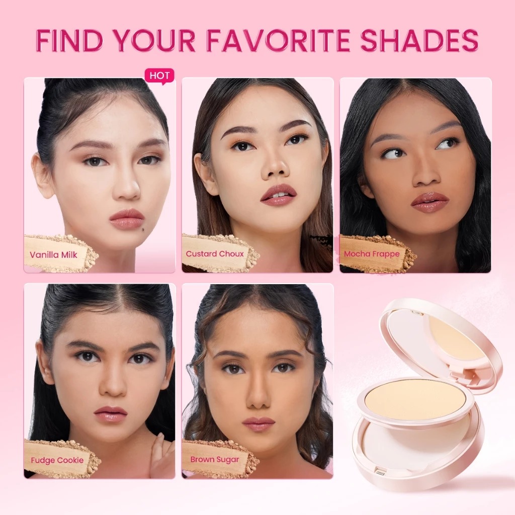 Sea Makeup Acne Cover & Smooth Two Way Cake 9gr - Vanilla Milk