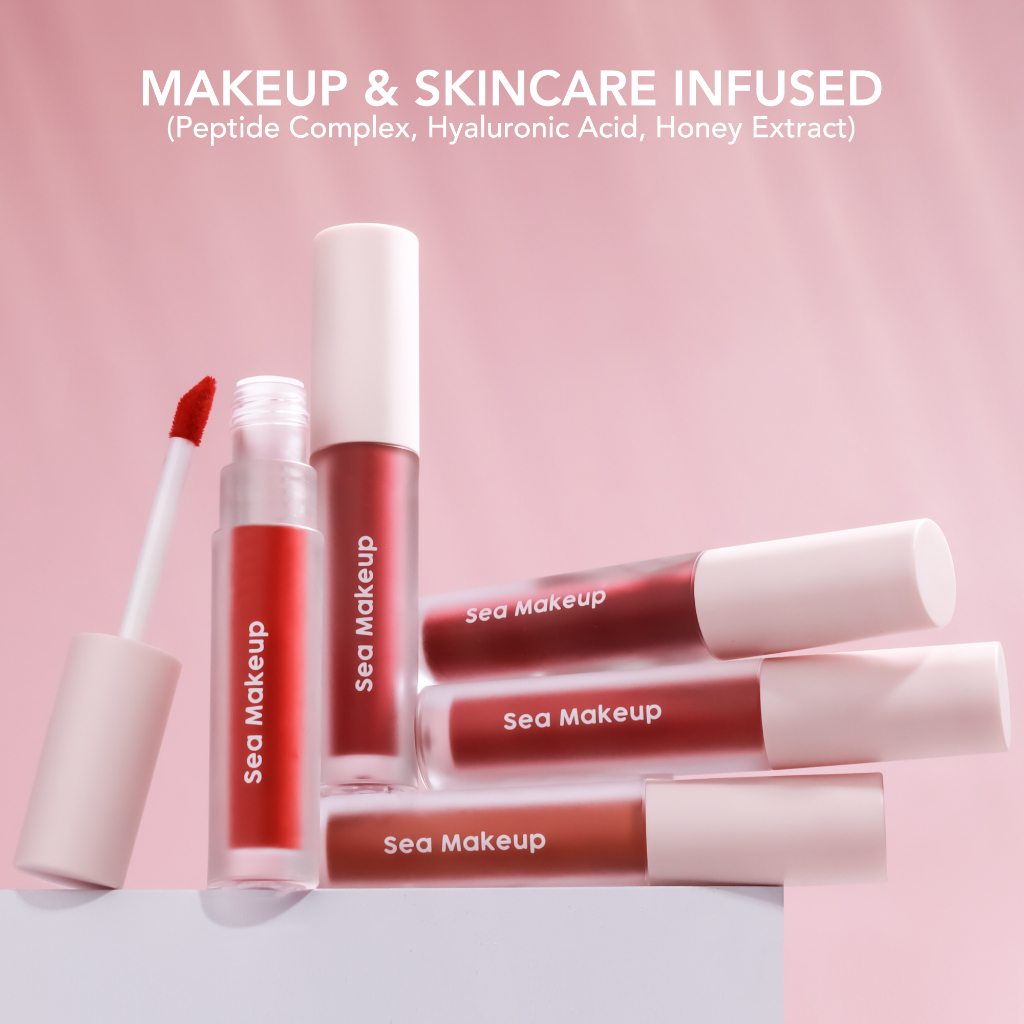 Sea Makeup Slick Cover Jelly Tint 3,2ml - Peach Strudel * Sea Makeup Slick Cover Jelly Tint 3,2ml - Peach Strudel *