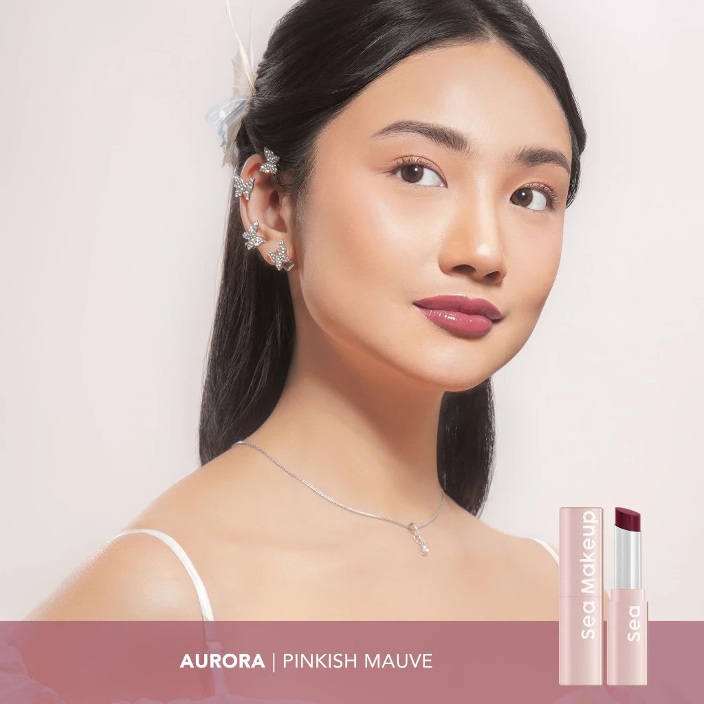 Sea Makeup Gleam Luster Tinted Lip Balm 4.5gr - Aurora Sea Makeup Gleam Luster Tinted Lip Balm 4.5gr - Aurora