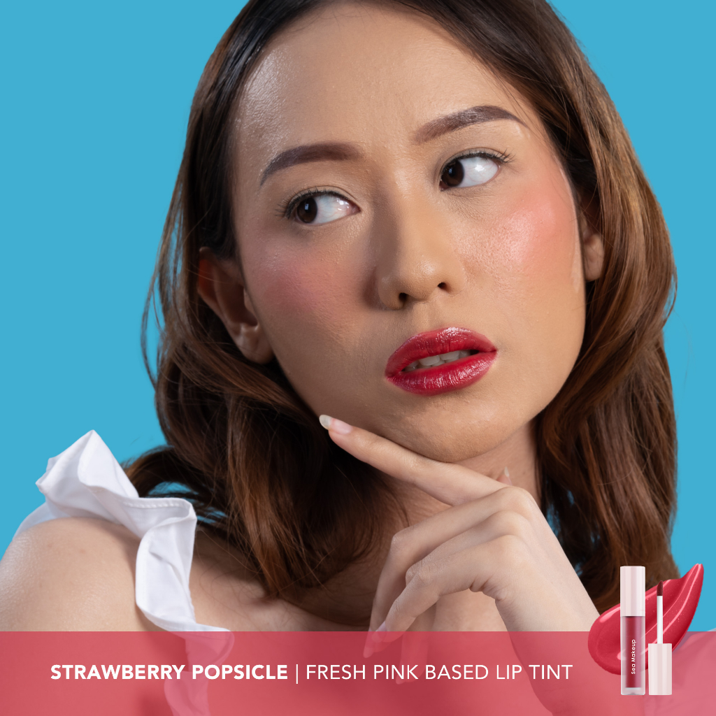 Sea Makeup Slick Cover Jelly Tint 3,2ml - Strawberry Popsicle Sea Makeup Slick Cover Jelly Tint 3,2ml - Strawberry Popsicle
