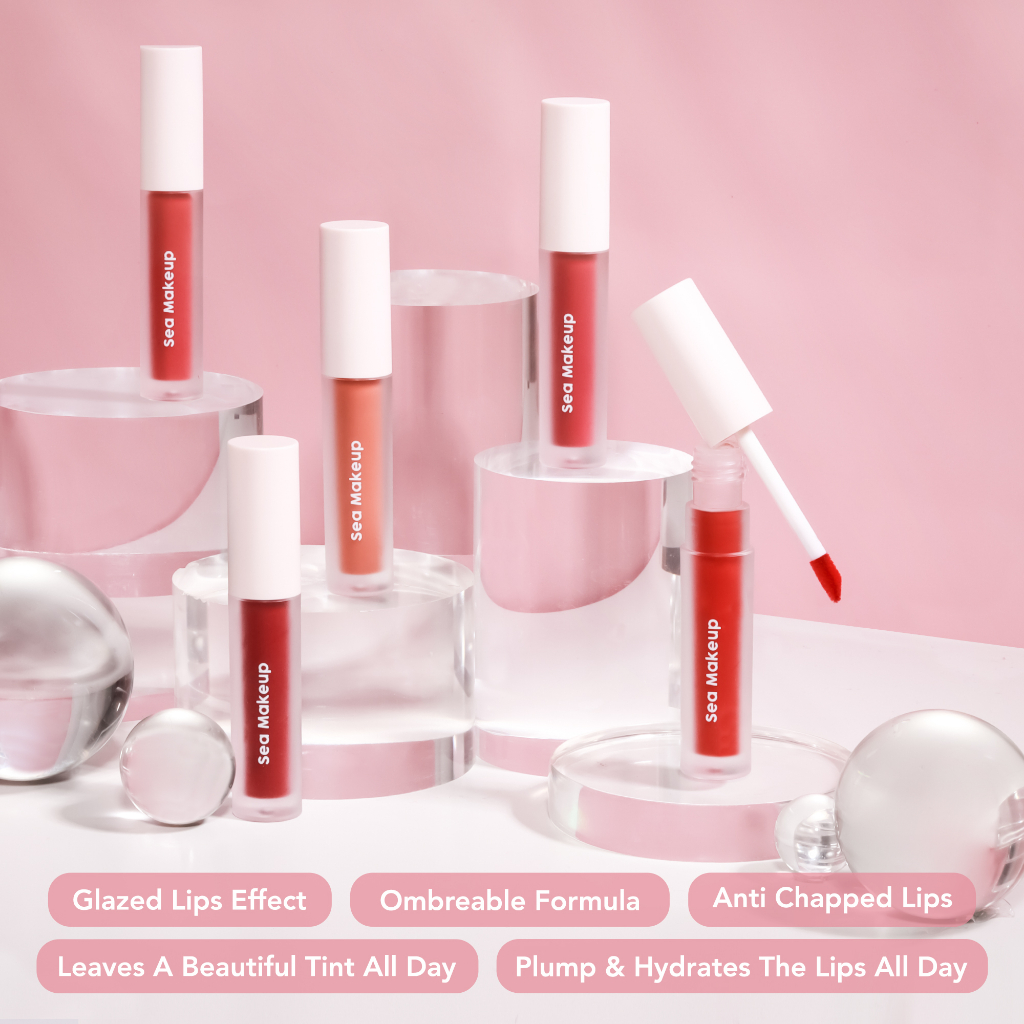 Sea Makeup Slick Cover Jelly Tint 3,2ml - Strawberry Popsicle