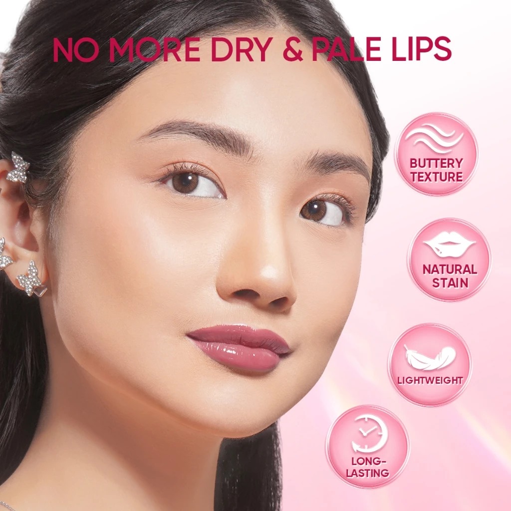 Sea Makeup Gleam Luster Tinted Lip Balm 4.5gr - Avery