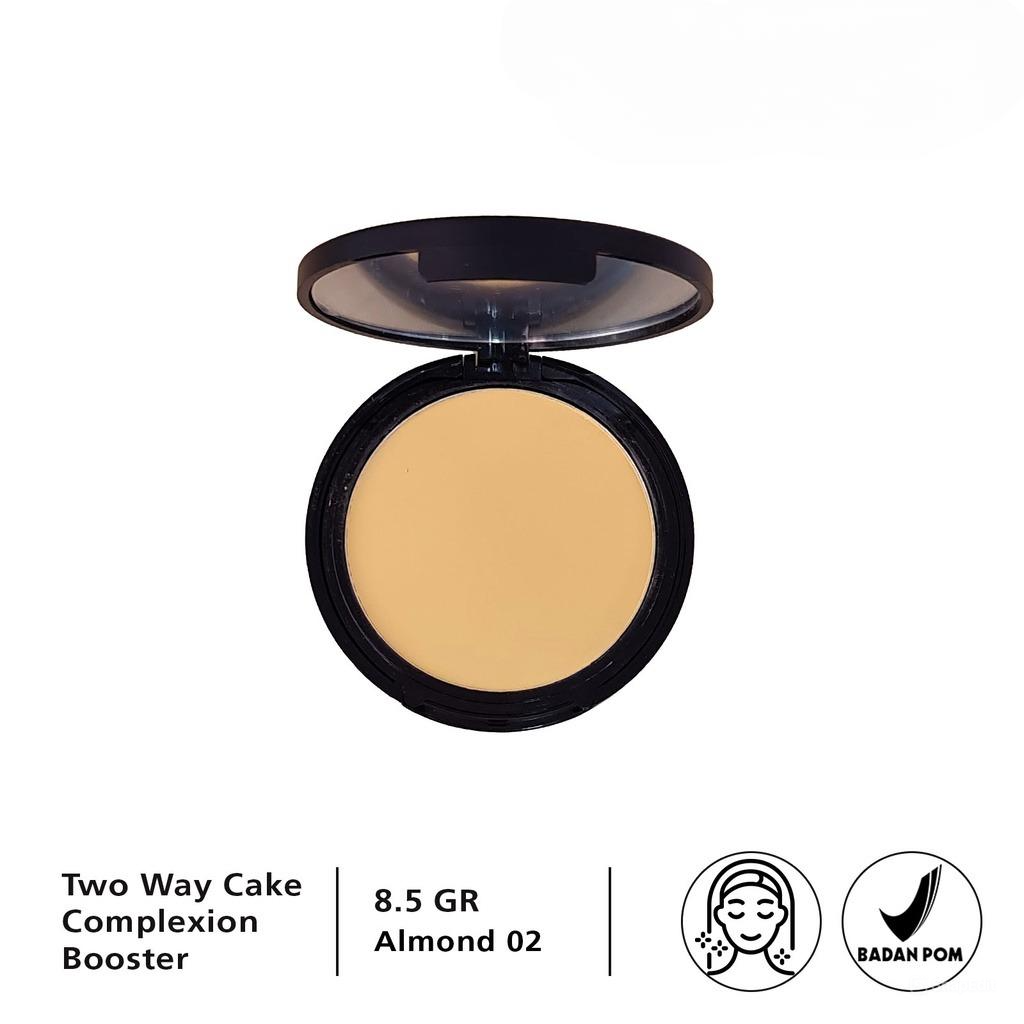 Brasov Complexion Booster Two Way Cake SPF21++ 8,5gr - 02 Almond Brasov Complexion Booster Two Way Cake SPF21++ 8,5gr - 02 Almond