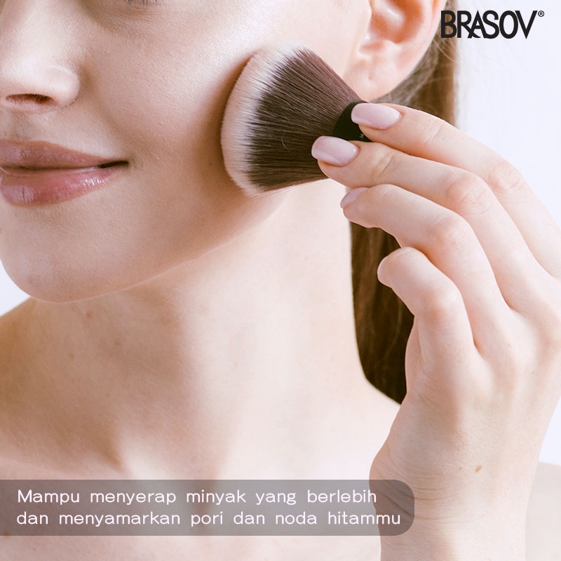Brasov Complexion Booster Two Way Cake SPF21++ 8,5gr - 03 Milo Brasov Complexion Booster Two Way Cake SPF21++ 8,5gr - 03 Milo