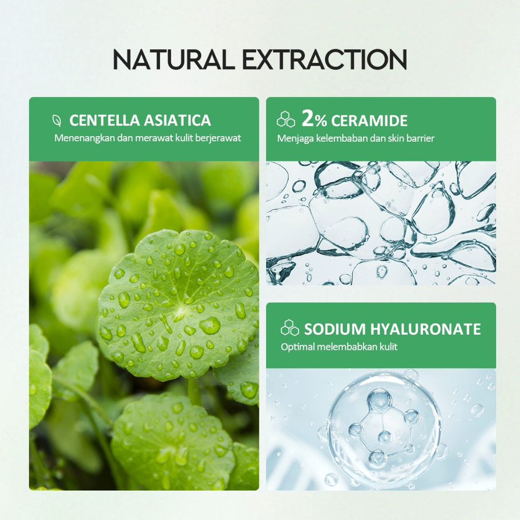 Glad 2 Glow Toner - 2% Centella Ceramide Soothing 80ml