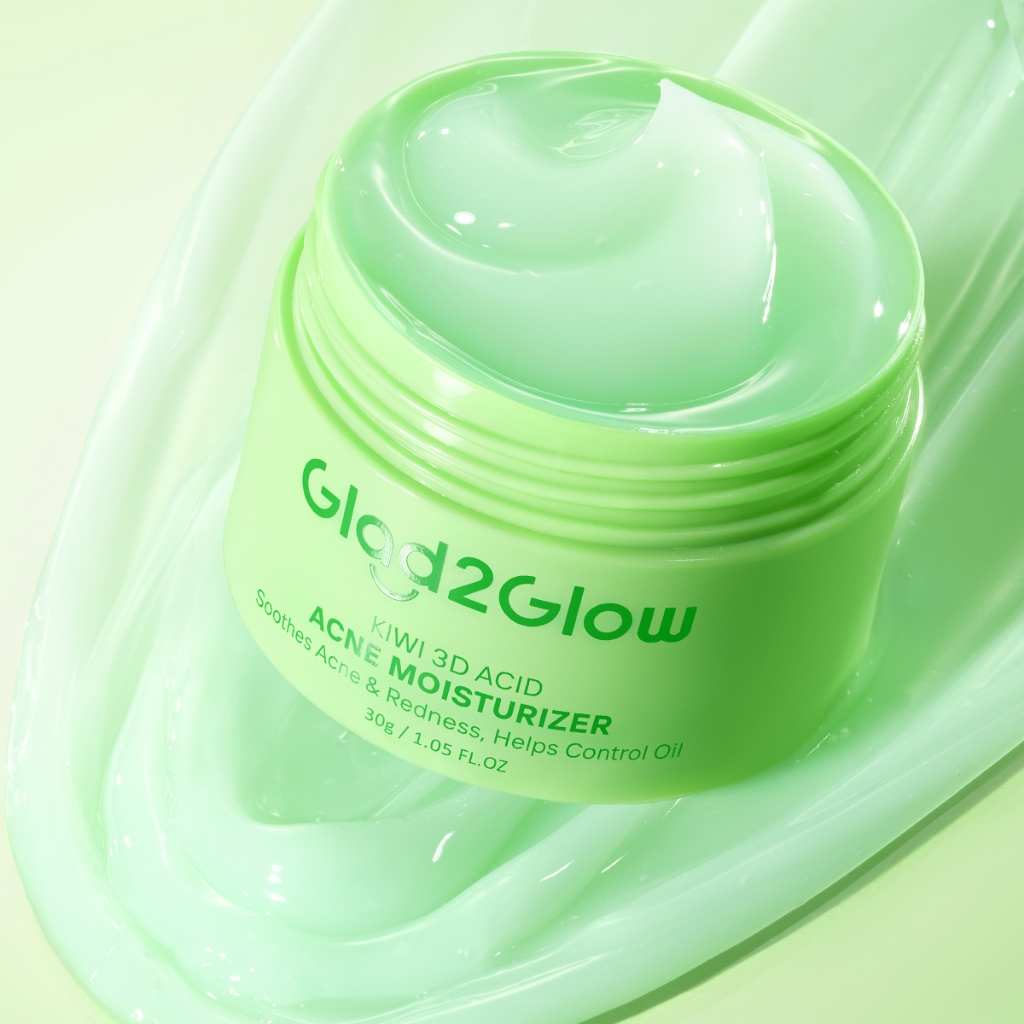Glad 2 Glow Moisturizer - Kiwi 3D Acid Acne 30gr
