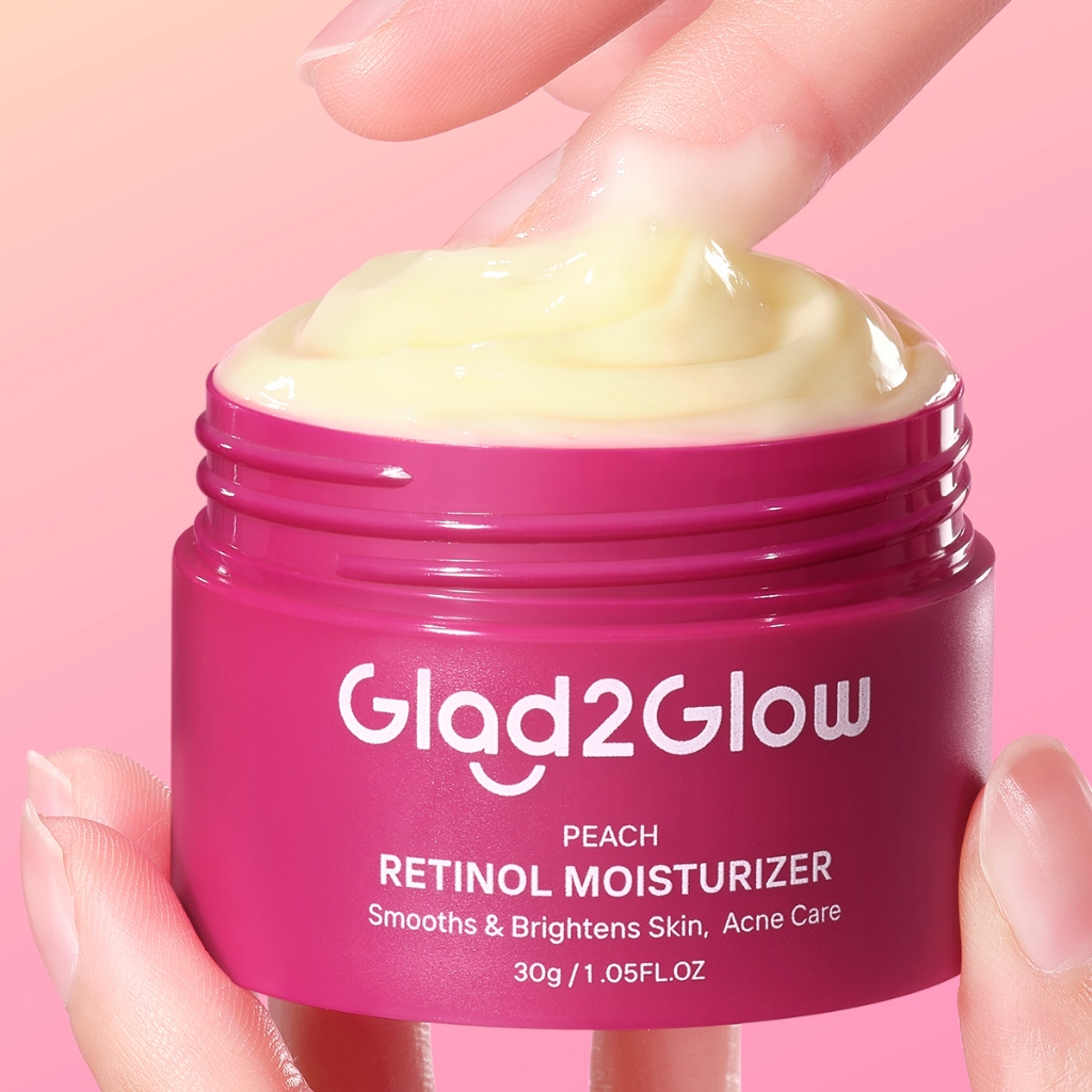 Glad 2 Glow Moisturizer - Peach Retinol 30gr