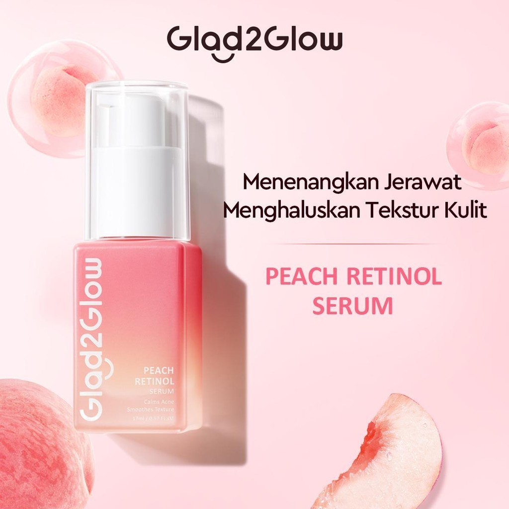 Glad 2 Glow Serum - Peach Retinol 17ml