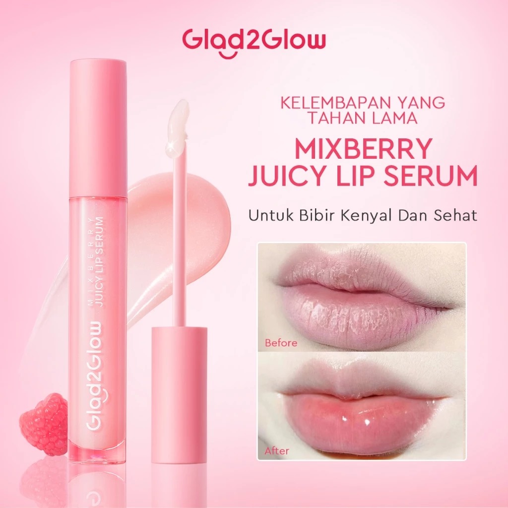 Glad 2 Glow Mixberry Juicy Lip Serum 5.5ml Glad 2 Glow Mixberry Juicy Lip Serum 5.5ml