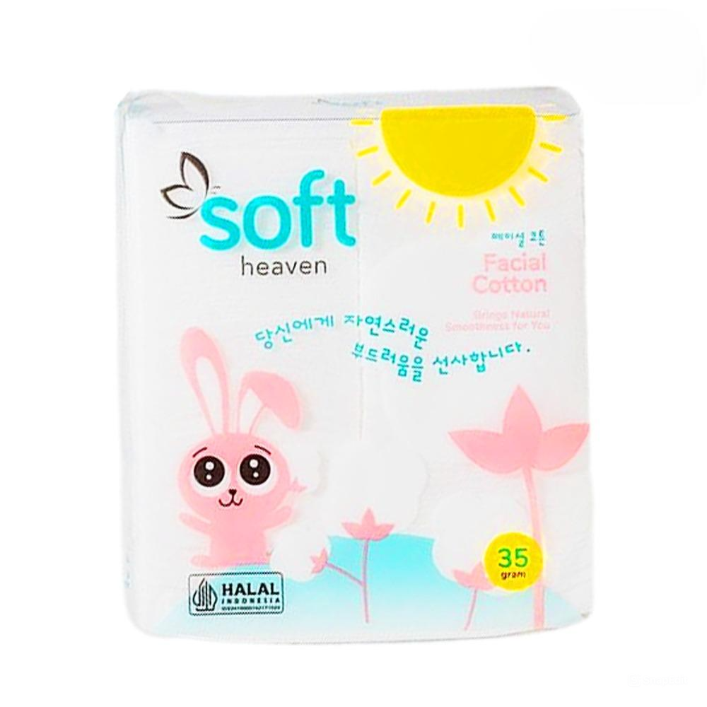 Soft Heaven Kapas Kecantikan 35gr Soft Heaven Kapas Kecantikan 35gr