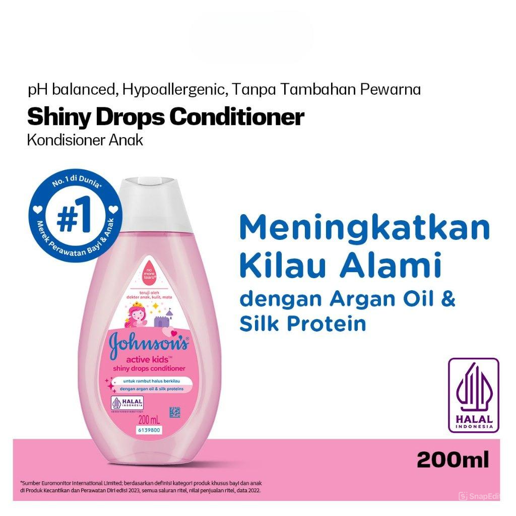 Johnsons Baby Active Kids Shiny Drops Conditioner 200ml