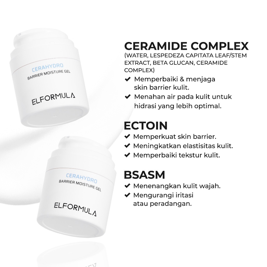 Elformula Cerahydro Barrier Moisturizer Gel 50ml
