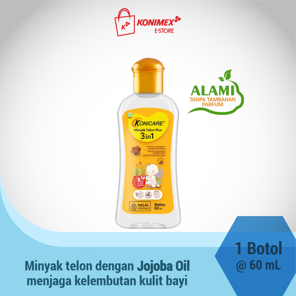 Konicare Minyak Telon Plus 3in1 60ml