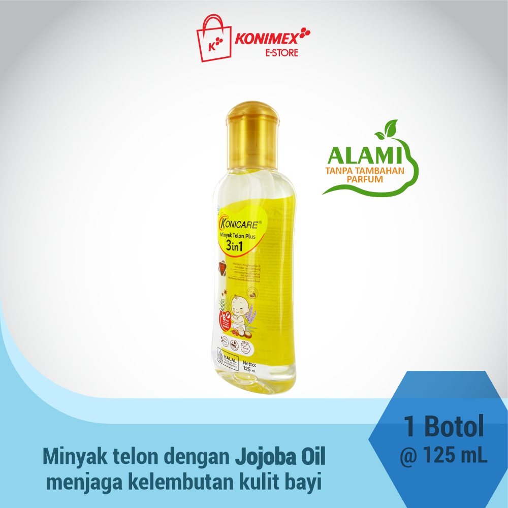 Konicare Minyak Telon Plus 3in1 125ml