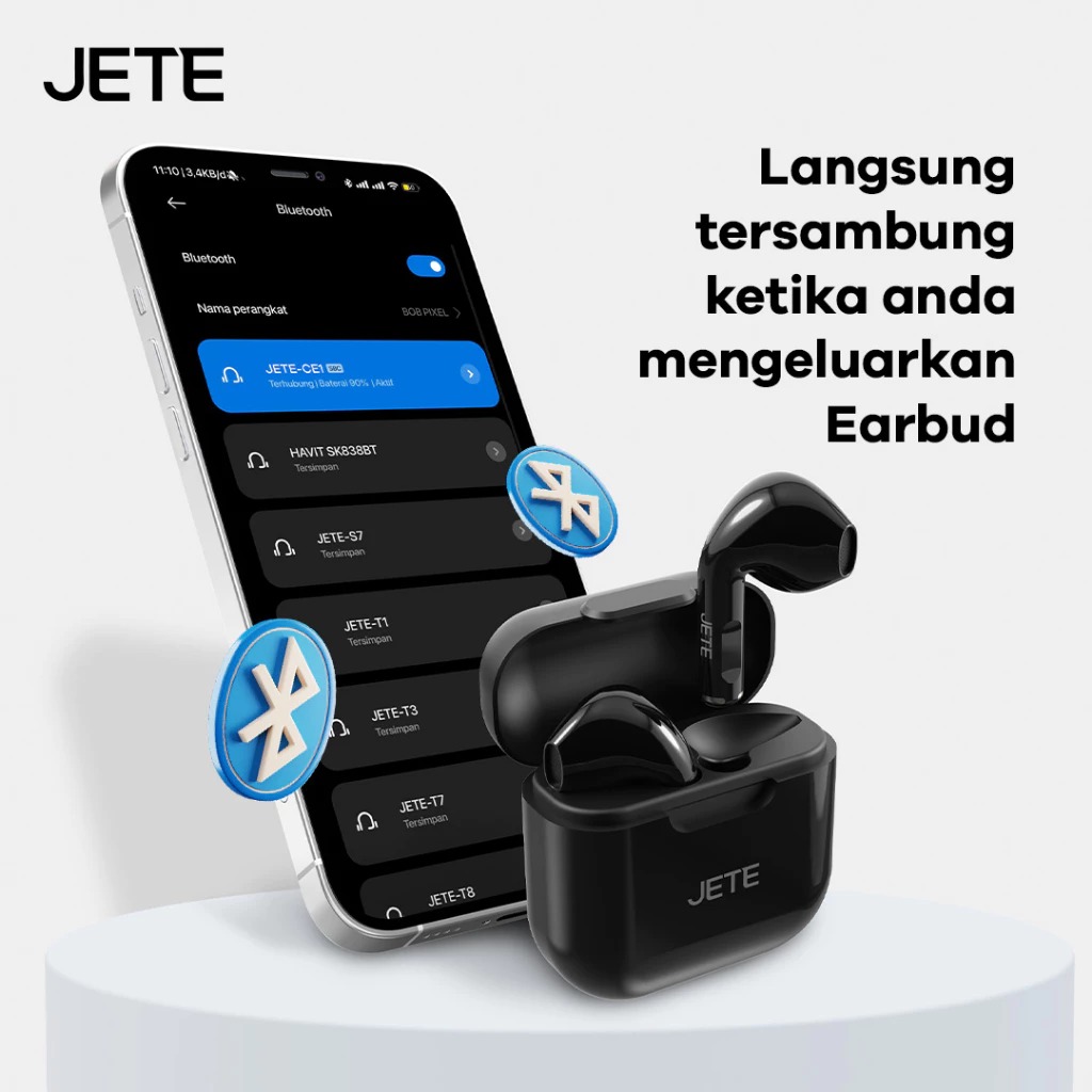 JETE Handsfree Bluetooth TWS - CE1
