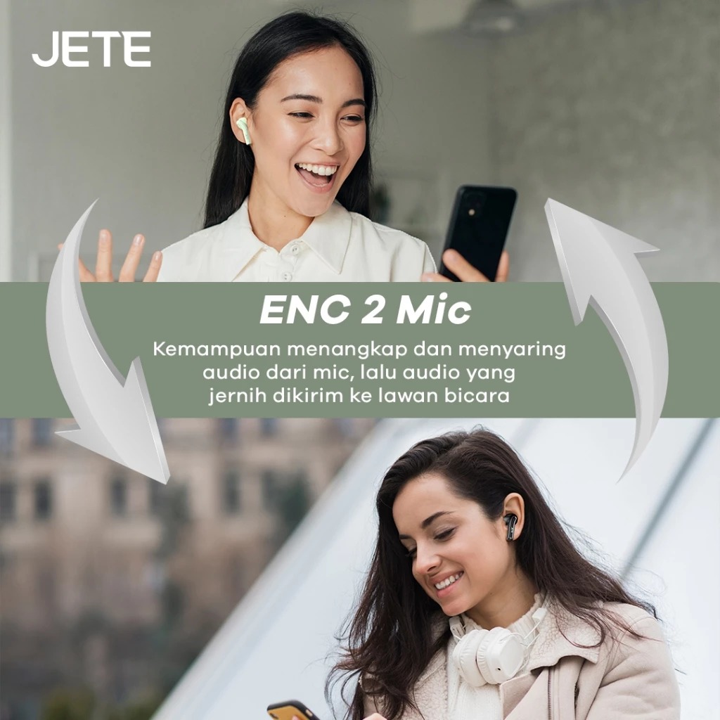 JETE Handsfree Bluetooth TWS - CE5