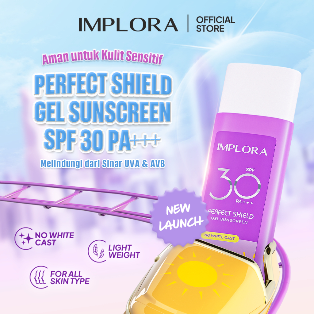 Implora Perfect Shield Gel Sunscreen SPF30 PA+++ 50ml