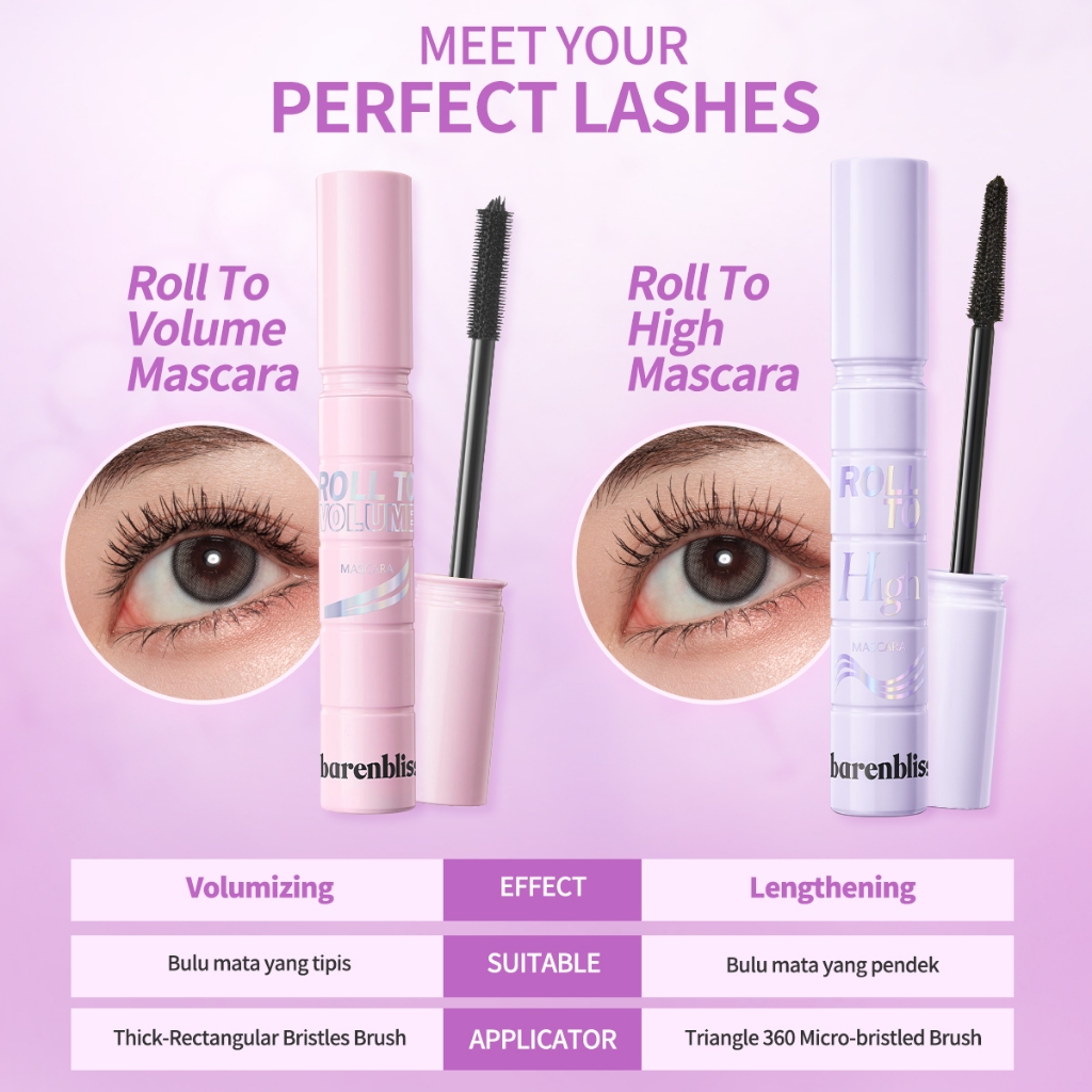 BNB Barenbliss Roll To High Mascara Black 8gr