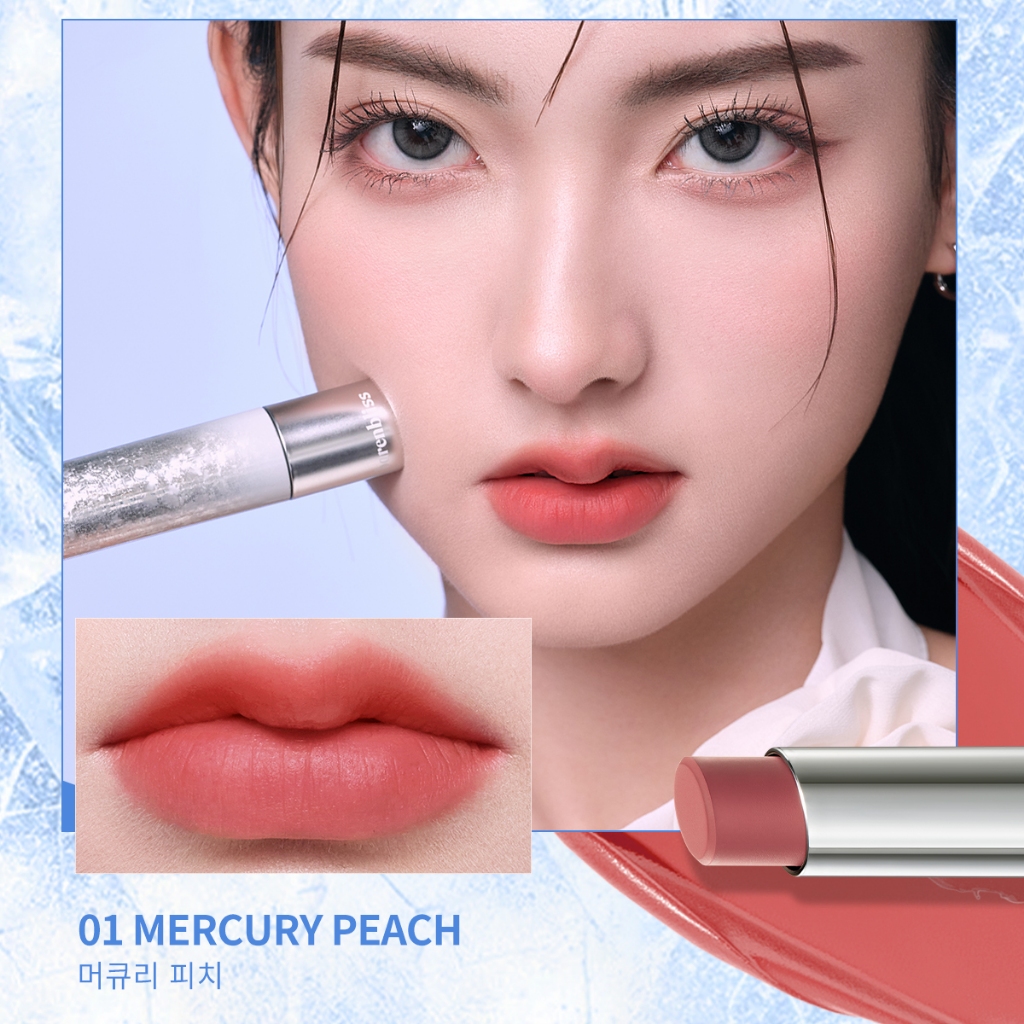 BNB Barenbliss No Gravity Transferproof Matte Lipstick 3gr - 01 Mercury Peach BNB Barenbliss No Gravity Transferproof Matte Lipstick 3gr - 01 Mercury Peach