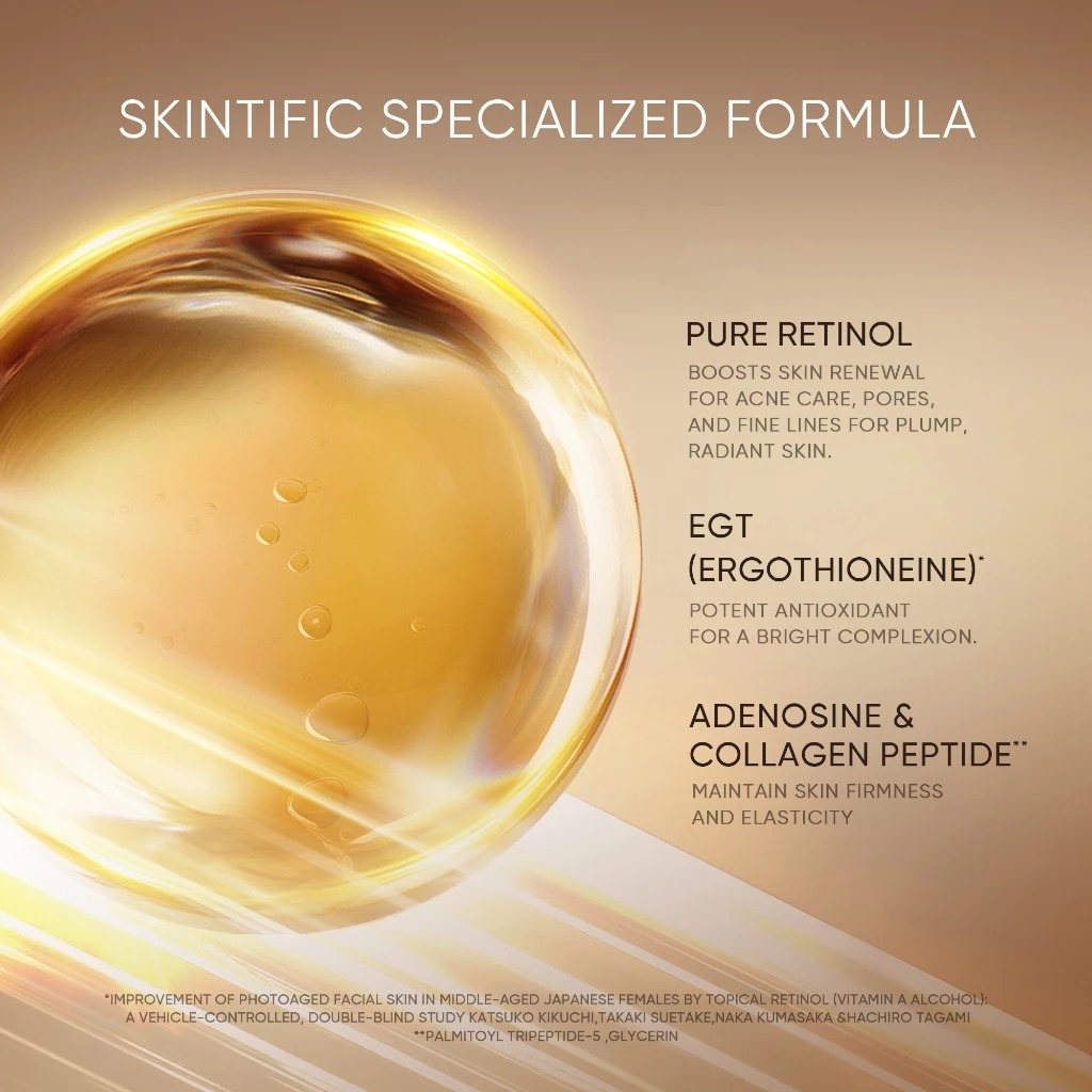 Skintific Retinol Skin Renewal Serum 20ml