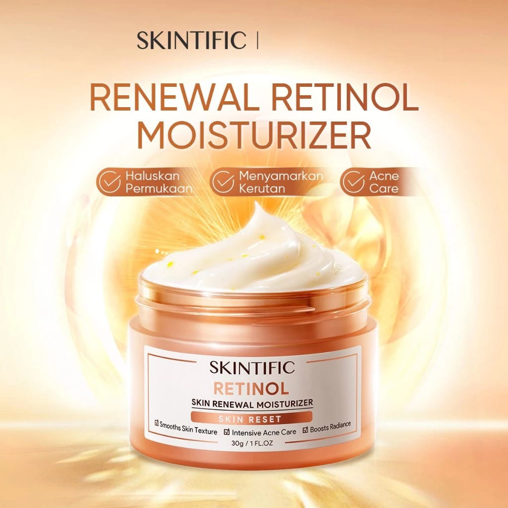 Skintific Retinol Skin Renewal Moisturizer 30gr