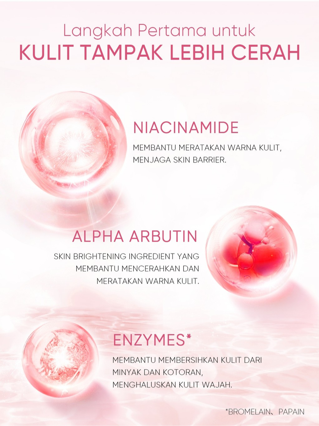 Skintific Niacinamide Brightening Cleanser 80ml