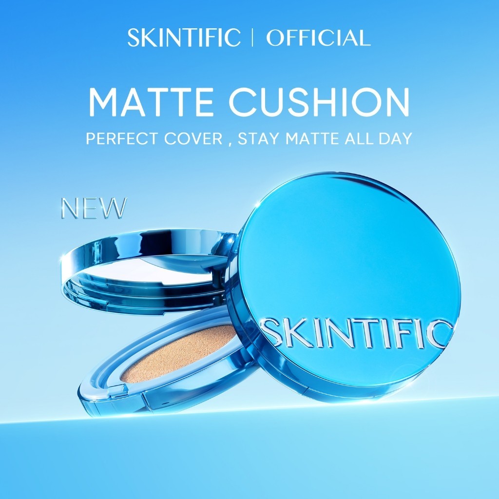 Skintific Perfect Stay Velvet Matte Cushion - 03A Almond Skintific Perfect Stay Velvet Matte Cushion - 03A Almond