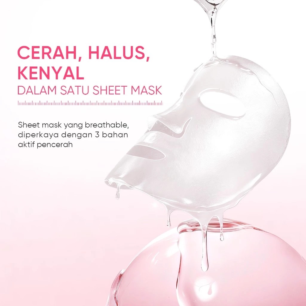 Skintific Niacinamide Brightening Daily Mask 400gr