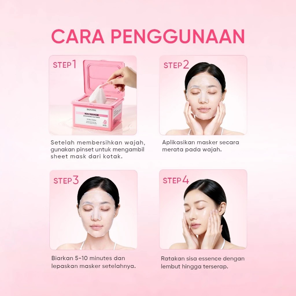 Skintific Niacinamide Brightening Daily Mask 400gr