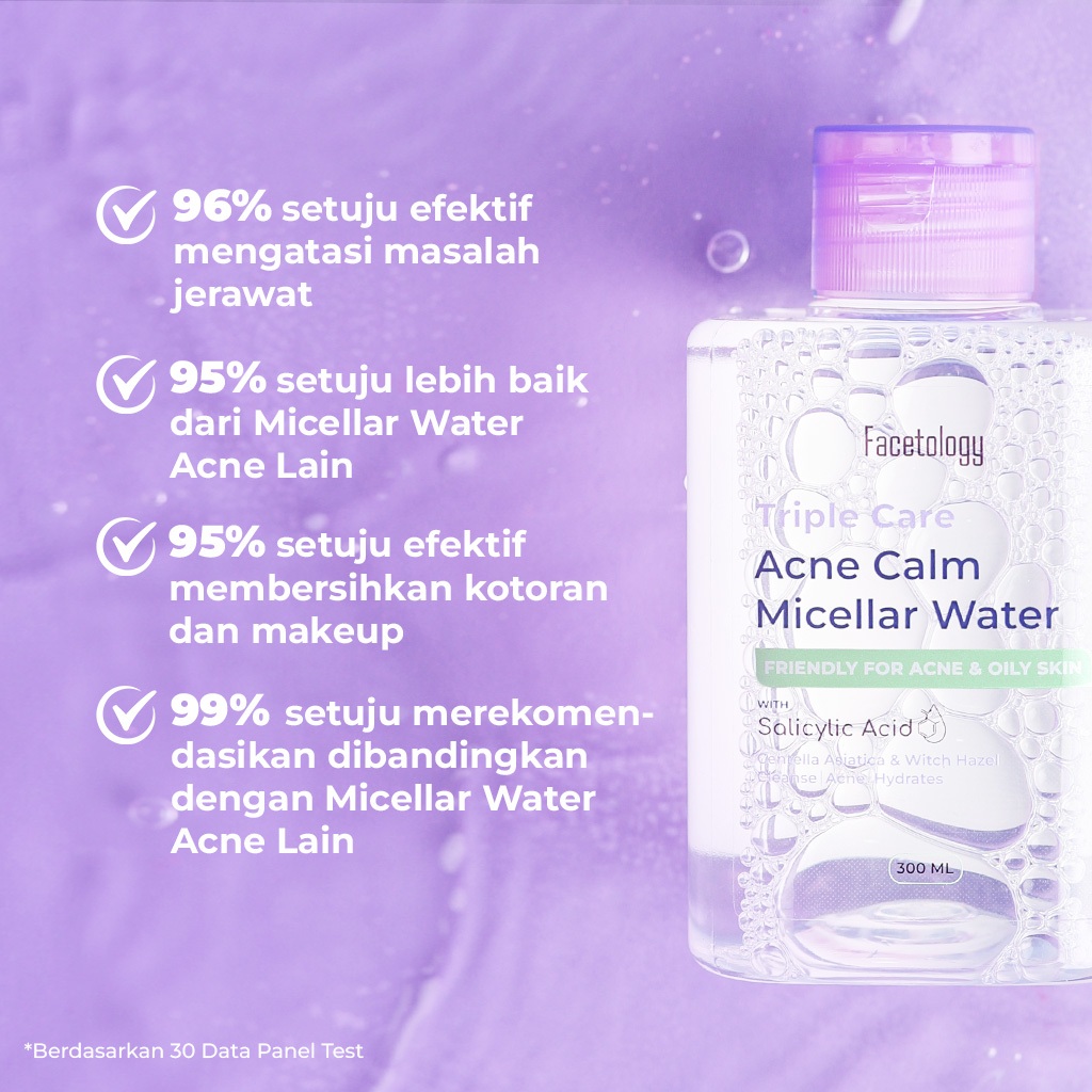 Facetology Triple Care Acne Calm Micellar Water 100ml Facetology Triple Care Acne Calm Micellar Water 100ml